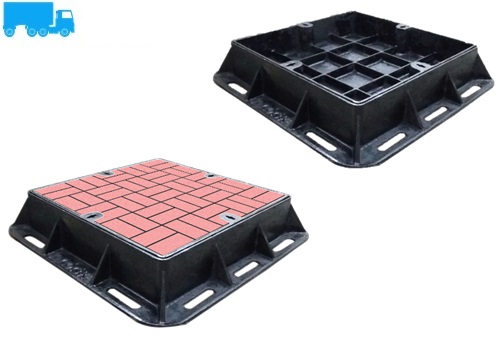 Ductile Iron Heavy Duty Recessed Manhole Cover & Frame